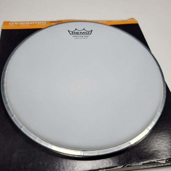 Remo 8" Coated Ambassador for Practice Pad Drum Head White - Picture 4 of 7
